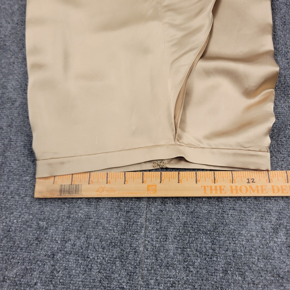 Ralph Lauren Purple Label Ellwood Cascade Ruffle Washed Satin Skirt Size 4 $2290 - Picture 8 of 11